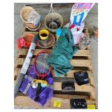 PLANTERS, UTILITY MAT ROLL, GROUT BAG, HANES PINK
