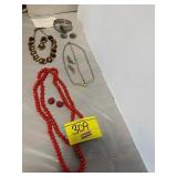 GROUP OF COSTUME JEWELRY OF ALL KINDS