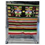 SOUTHWESTERN STYLE NATIVE AMERICAN BLANKET