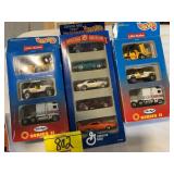 3 HOT WHEELS GIFT PACKS - MCKEE & GENERAL MILLS