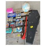 WORLD GLOBE, COFFIN CASE EMPTY, KIDS TOYS, BOARD