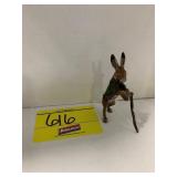 ANTIQUE VIENNA BRONZE GENTLEMAN RABBIT FIGURE -