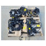 PALLET W/ PATIO LIGHTING STRANDS
