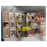 BINDER OF VINTAGE BASEBALL CARDS