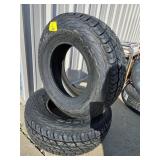 (2) NEW OMIKRON A/T TIRES...235/75R15
