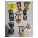 DELEGATE MEDALS/BADGE. MANUFACTURED BY THE