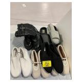 LADIES SHOES SZ 9.5, ETC