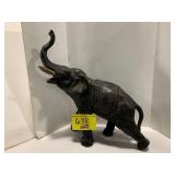 16' LONG COPYRIGHT 1926 METAL ELEPHANT FIGURE