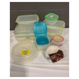 COFFEE FILTERS, PLASTIC FOOD STORAGE