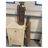POSSIBLE ROLLING DENTAL CABINET, HUGE WOODEN