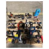 POWER TOOLS OF ALL KINDS, BATTERIES, CHARGERS -