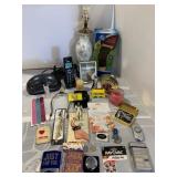 KEYS, LAMP, ALARM CLOCK, OFFICE SUPPLIES OF ALL