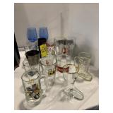 GROUP OF BARWARE COLLECTIBLES OF ALL KINDS