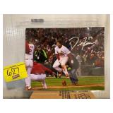 SIGNED DAVID FREESE STL CARDINALS PHOTO - NO COA