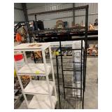 PLASTIC SHELF, METAL SHELF, NEWSPAPER RACK, COOL