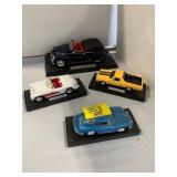 4 DIECAST CARS
