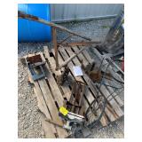 PLOW, PLOW THEMED PLANTER, VISE, INDUSTRIAL