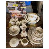 JOHNSON BROS BROWN TRANSFERWARE, CORELLE