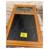 BUSCH BEER MIRROR CHALKBOARD