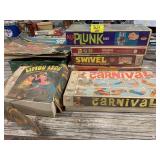 GROUP OF POOR SHAPE BOARD GAMES
