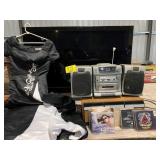 CDS, RCA UNTESTED TV, BOOMBOX, FORMAL DRESS