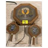 OLD STYLE PLASTIC BEER LIGHT SET