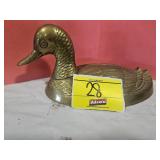 BRASS COLORED DUCK