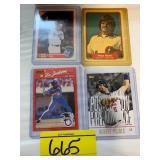 4 VINTAGE BASEBALL CARDS OF ALL-STARS