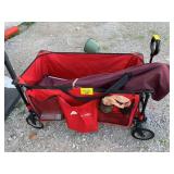 OZARK TRAIL WAGON, 2 BAG CHAIRS