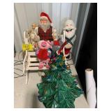 CERAMIC CHRISTMAS TREE (CHIPPED TOP), CHRISTMAS