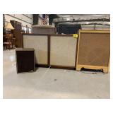 GROUP OF MISC VNITAGE SPEAKERS