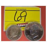 1776-1976 BICENTENNIAL EISENHOWER DOLLAR AND
