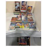 GROUP OF VHS TAPES