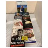 GROUP OF BUSH & BILL O REILLY BOOKS