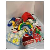 GROUP OF SNOOPY COLLECTIBLES - BABY SUPPLIES OF