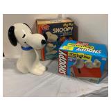 SNOOPY CERAMIC FIGURE, COOKIE JAR, MY PAL SNOOPY