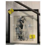 'TO LOVE & CHERISH' HARRISON FISHER PRINT 21X17