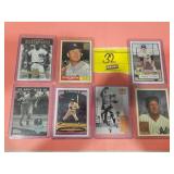 (7) MICKEY MANTLE BASEBALL CARDS