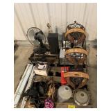 HOT POT, FAN, GE COOKER, SPEAKER PAIR, METAL