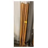 GROUP OF REPLACEMENT LONG TOOL HANDLES