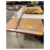 AMERICAN FLAG ON POLE, WHITE BOARDS, CRAFTING