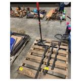 TAMPER, HUSKY BRAND AXE, HAMMER & PICKAXE