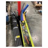 POOL NOODLES & PIECES, FOAM LARP WEAPON?