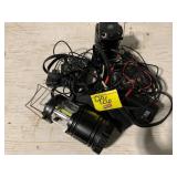 LANTERNS, WORX BATTERY?, POWER CORDS