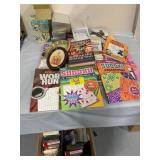 PICTURE FRAMES, SUDOKU & BRAIN GAME BOOKS, BOX OF