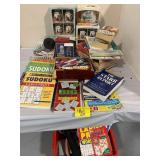 SUDOKU & BRAIN GAME BOOKS, PENCILS, CROSSWORD