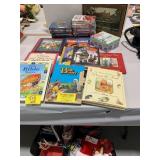 DVDS, KIDS BOOKS, WALL ART, COLORING BOOKS,