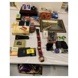 CARD GAMES, OFFICE SUPPLIES OF ALL KINDS, WOODEN