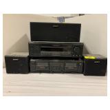 SONY STR-SE581, SONY TC-WR681, SONY SPEAKERS