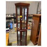 PULASKI CORNER CURIO CABINET
